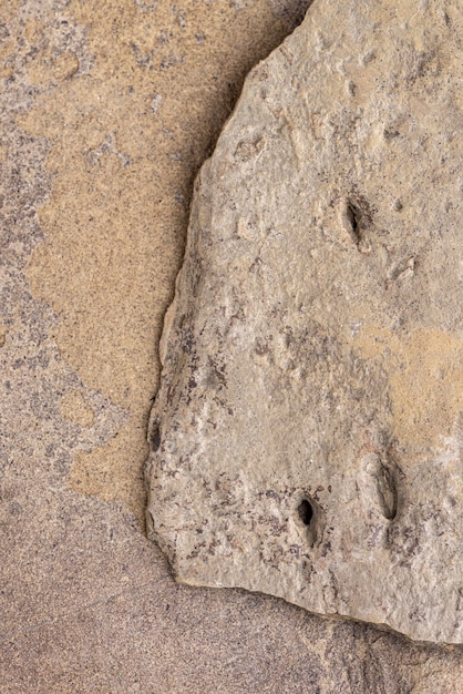 Top view natural rock texture