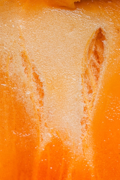 Top view orange fruits background