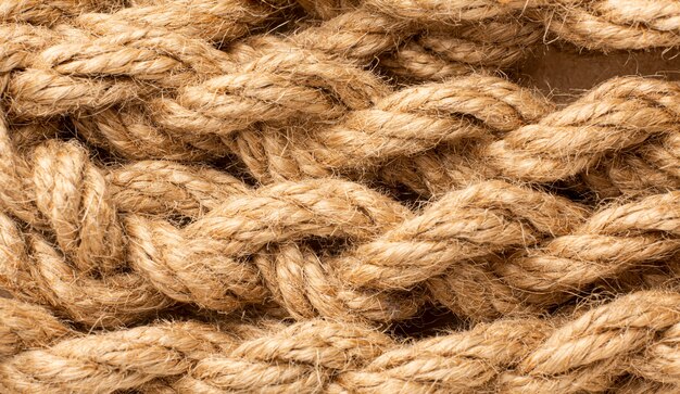 top view rope texture assortment