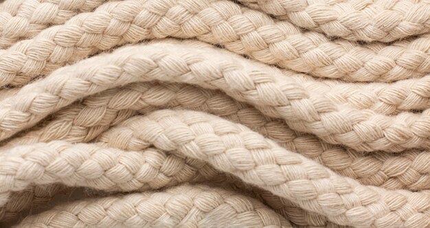 top view rope texture assortment