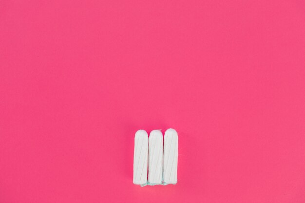 Top view tampon line