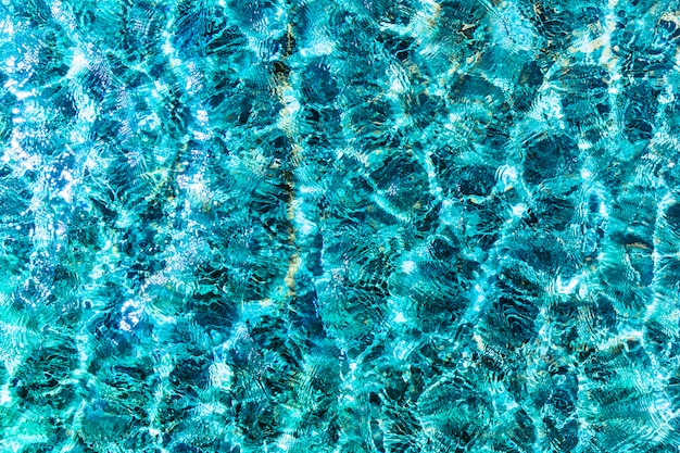 Free photo top view texture of water surface