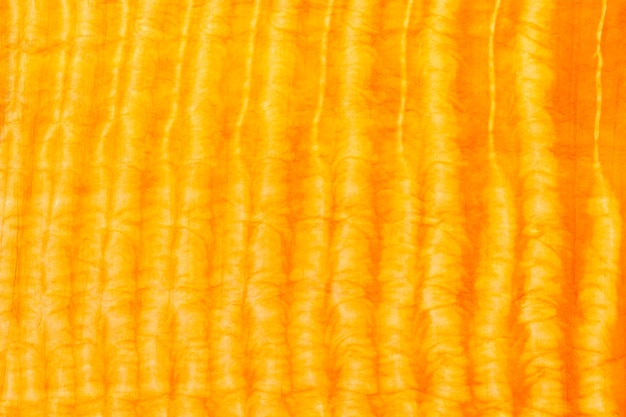 Top view of tie-dye textile