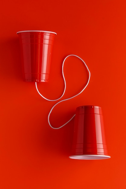 Red Party Cup SVG Cut and Clipart Files