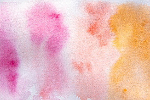 Free photo top view watercolor paint background