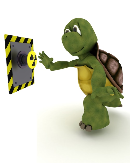 Tortoise нажатием желтой кнопки