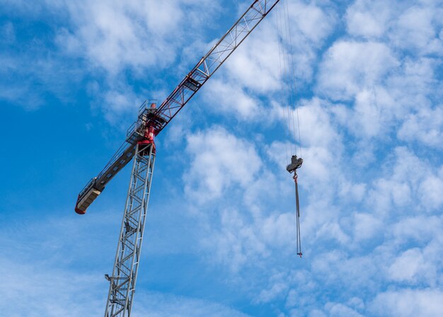 A tower crane