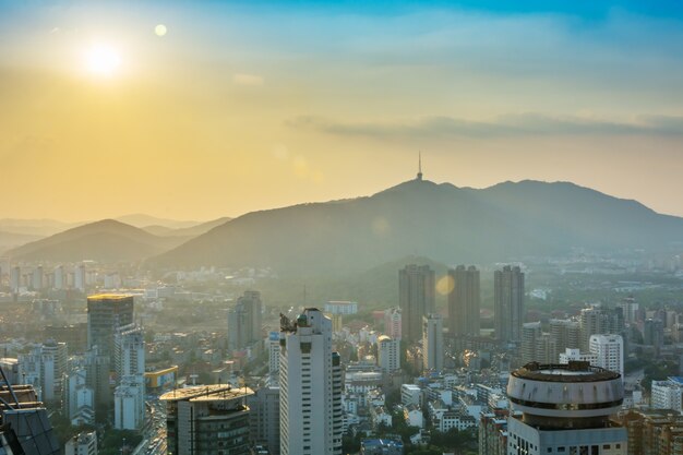 tower financial needle angeles outdoor