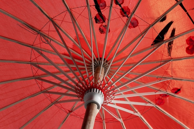 Traditional japanese wagasa umbrella background