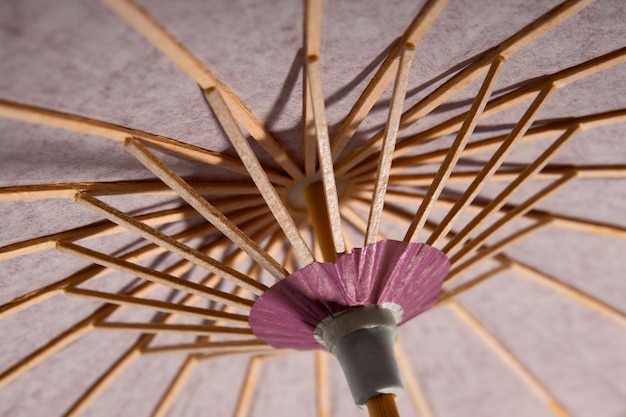 日本の伝統的な和傘の背景