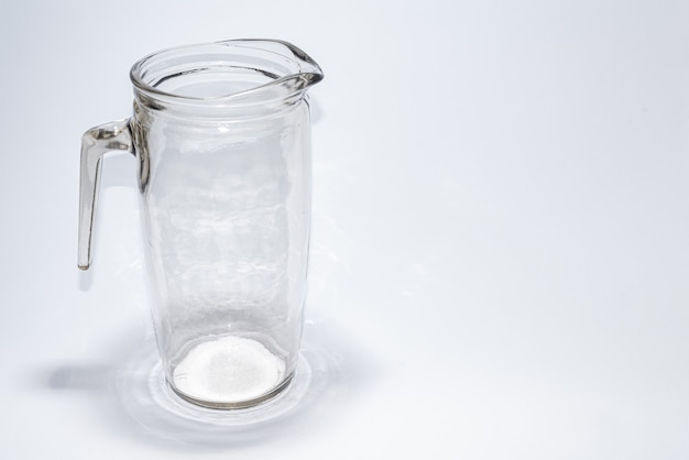 Traditional jar over white surface