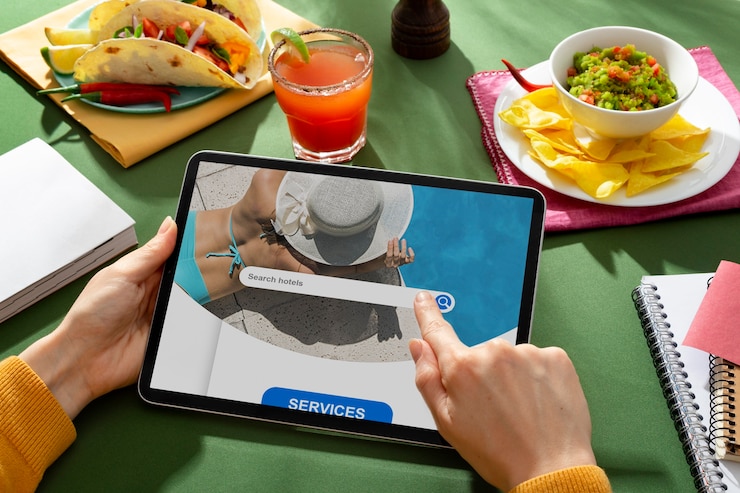 Free Photo traditional mexican food on world tourism day