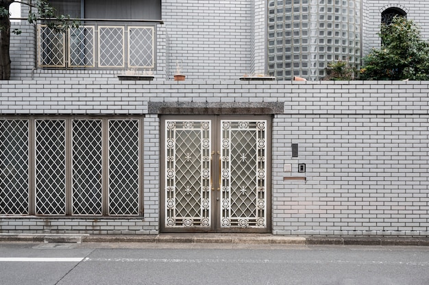 Traditional nese house entrance