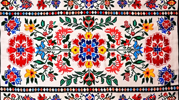 Free photo traditional ornament from the republic of moldova