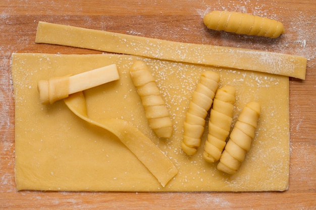 Traditional venezuelan cheese sticks assortment