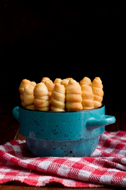 Traditional venezuelan cheese sticks