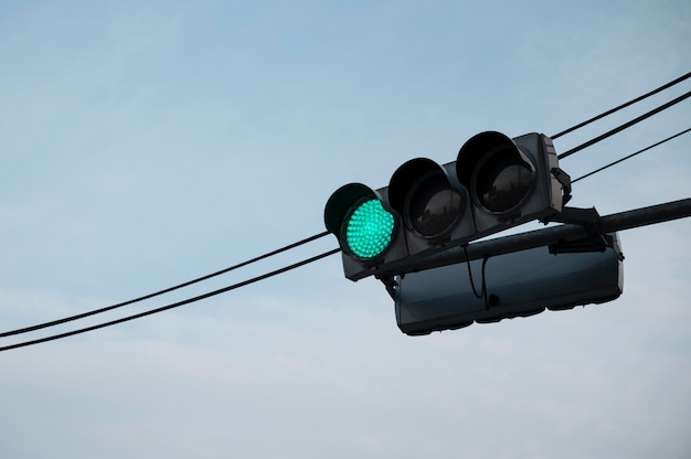 Traffic light for city streets