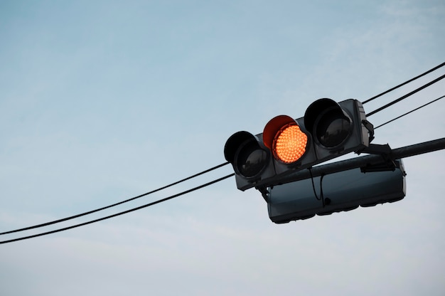 Traffic light for city streets