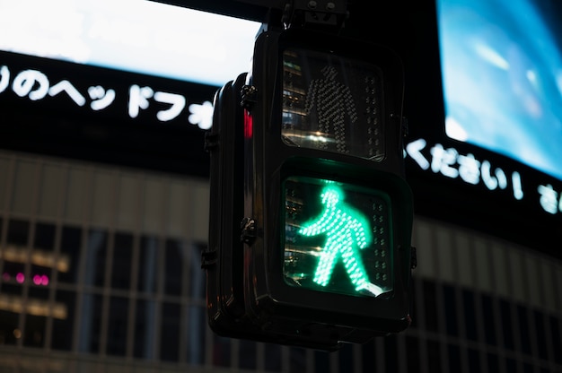 Traffic light for city streets