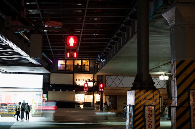 Traffic light for city streets