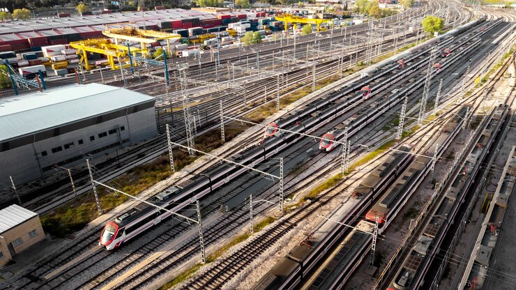 Free Photo trains and railways transport concept
