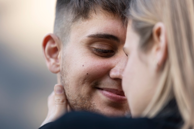 Free photo trans couple spending quality time together