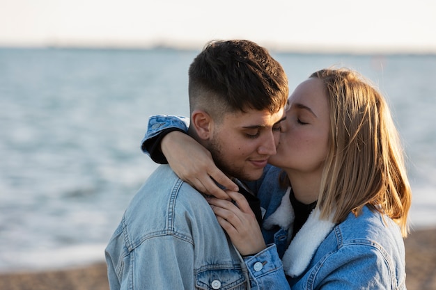 Trans couple spending quality time together