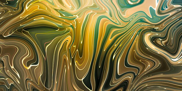 透明な緑の創造性現代アートインクの色は驚くほど明るく明るい半透明の自由に流れるとすぐに乾く自然なパターンの豪華な抽象的なアートワークのトレンディなスタイル