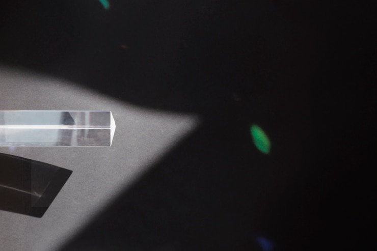 Free Photo transparent prism