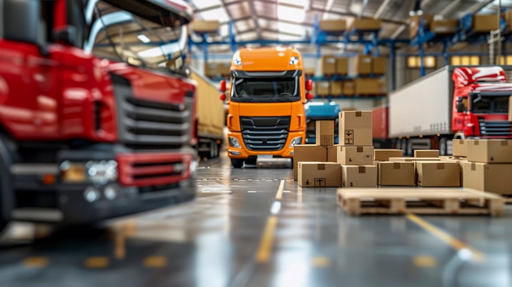 Free Photo transport and logistics concept