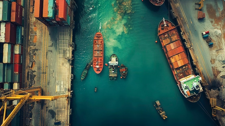 Free Photo transport and logistics of products