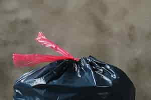 Free photo trash bag