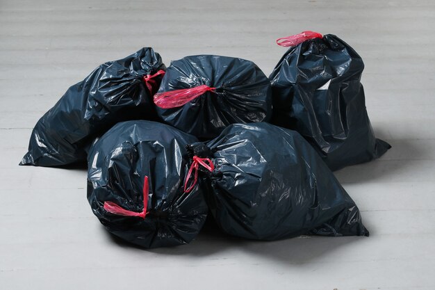 Free photo trash bags