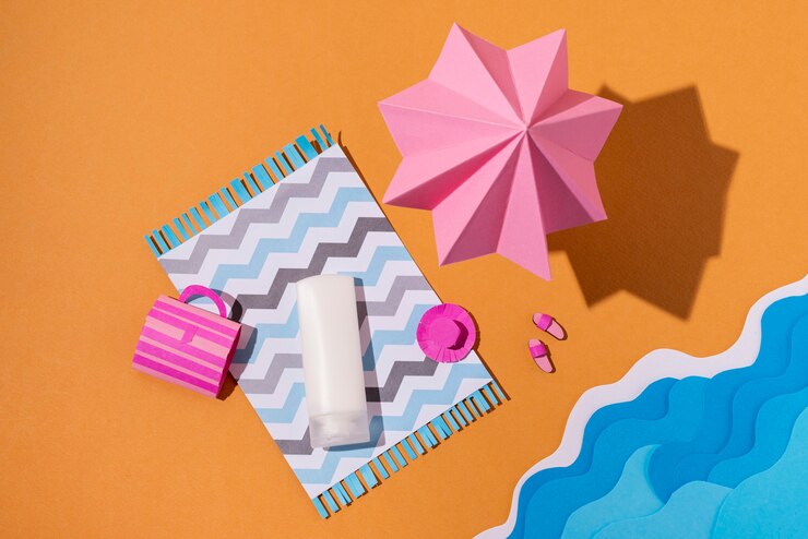 Free Photo travel again concept in paper style arrangement