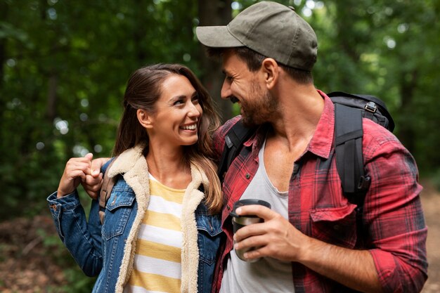 Travel storytelling of couple