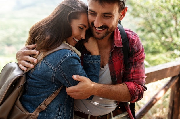 Travel storytelling of couple