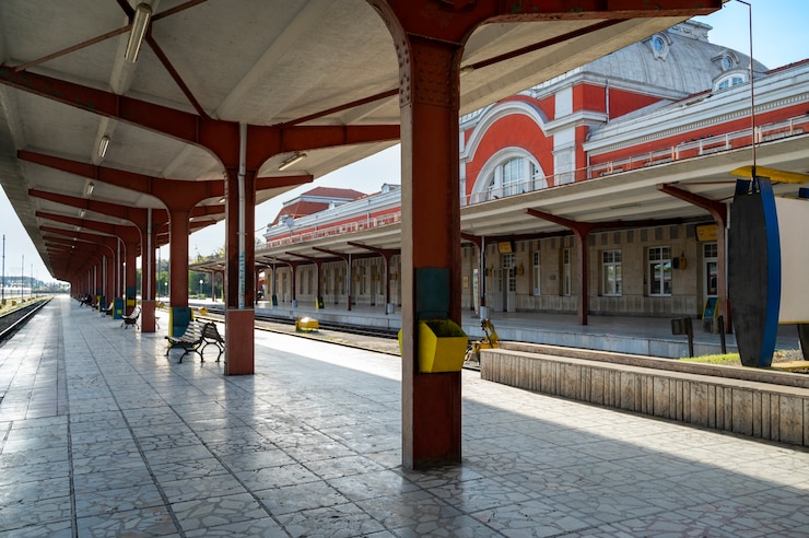Free Photo traveling by train lifestyle