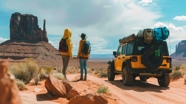 Traveling with off-road car