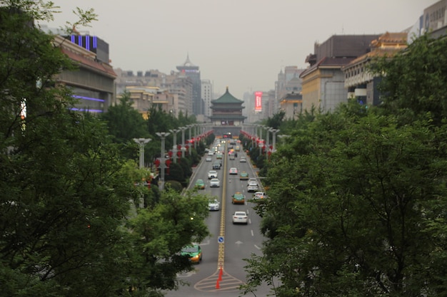 Foto gratuita viaggiando in cina