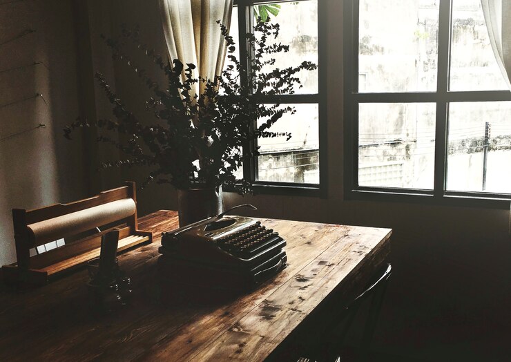 Free Photo a trendy coffee shop in the city