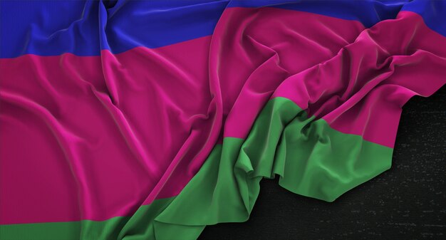 Tricolor flag background