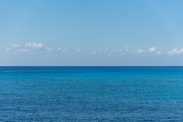 Tropical beach on a sunny day