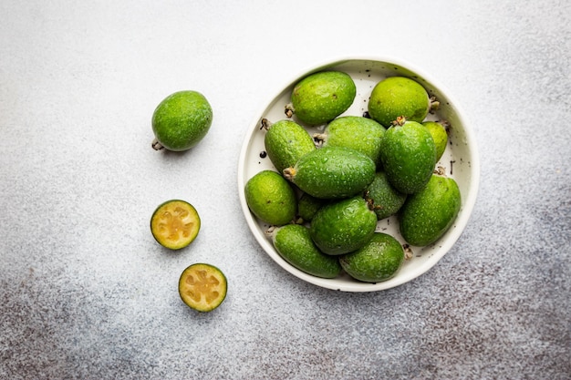 Tropical fruit feijoa