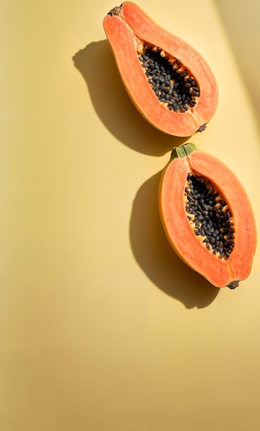 tropical fruits composition