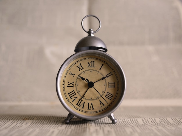 Gray Alarm Clock – Free Stock Photo