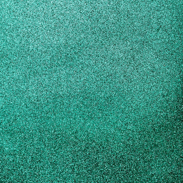 Turquoise bedazzling glitter