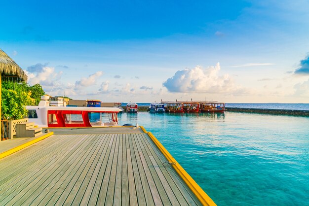 turquoise calm coastline lagoon marina