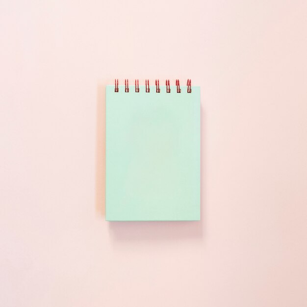 Turquoise notepad