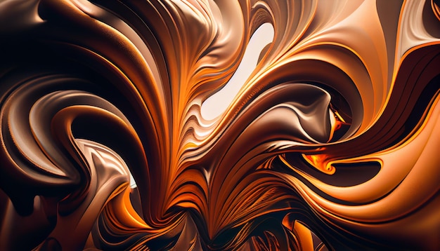 Free photo twisted geometric shapes create chaotic beauty generated by ai
