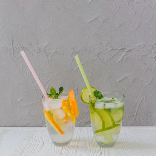 Two delicious summer drinks